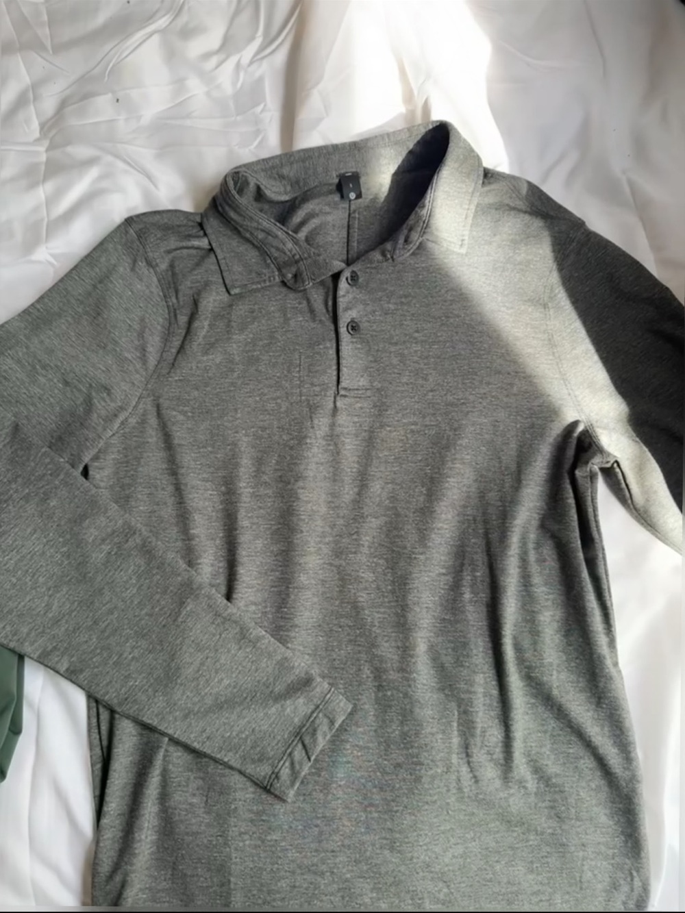 Lululemon Evolution Long Sleeve Polo Shirt